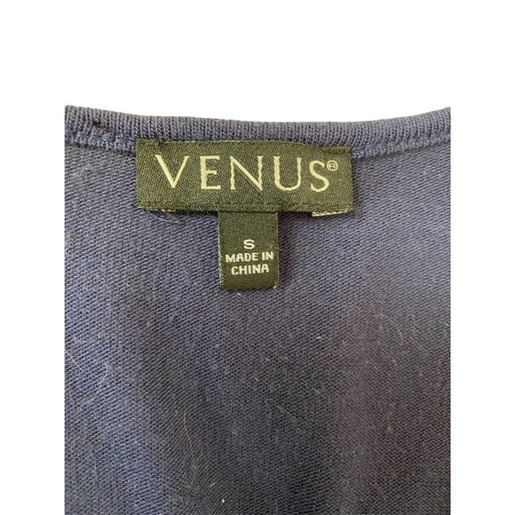 Venus Navy Coverup Cardigan - Size Small - Picture 3 of 3